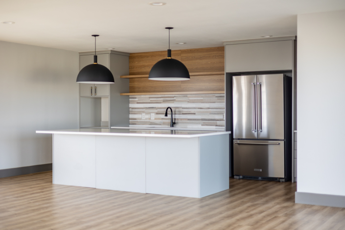 Multifamily Sky Deck Renovations Counter Tops